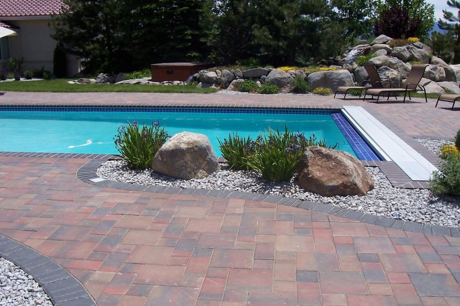 hot tub pool installation landscaping reno nevada tahoe california