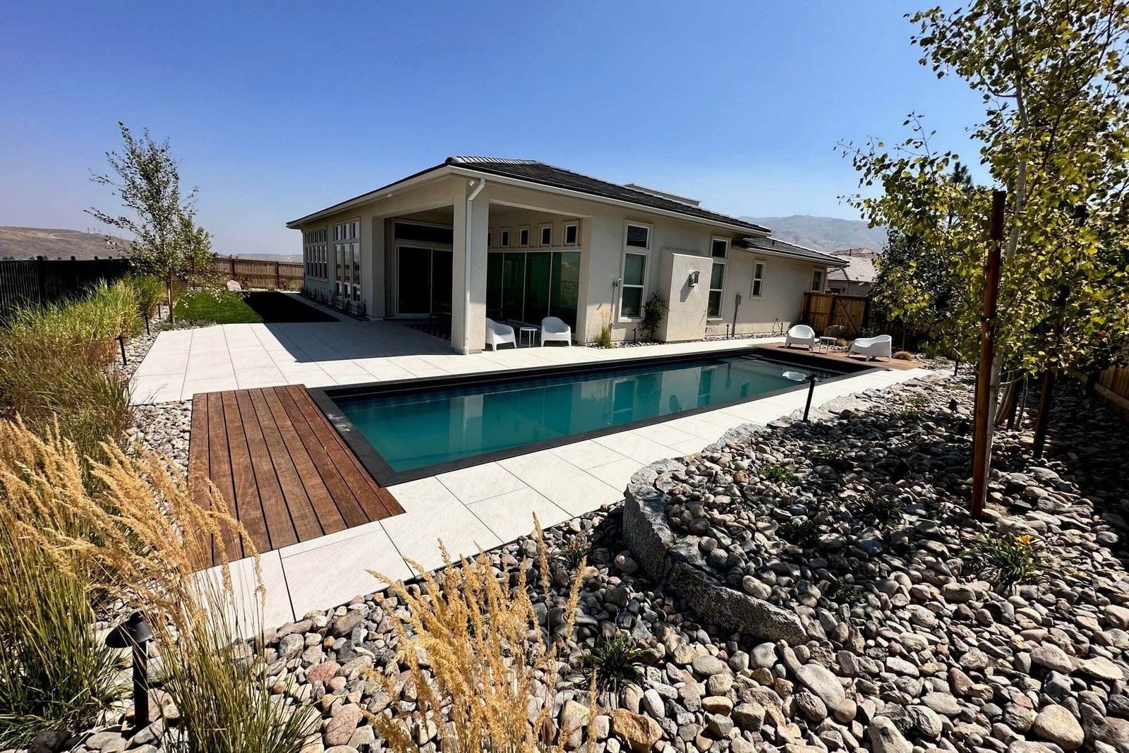 hot tub, pool installation residential reno nevada tahoe california