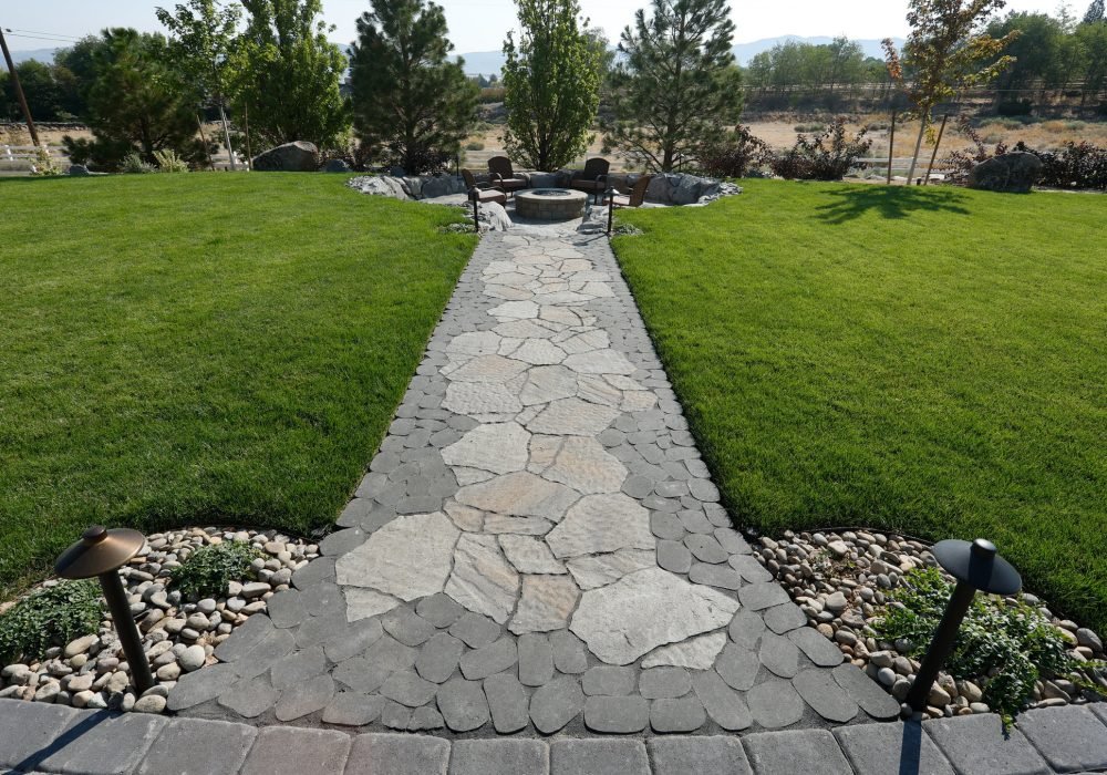 Landscaping walkways,sidewalk pavers reno nevada tahoe california