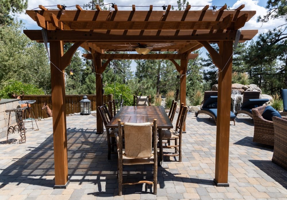 shade structures gail willey landscaping pergola design installation tahoe california