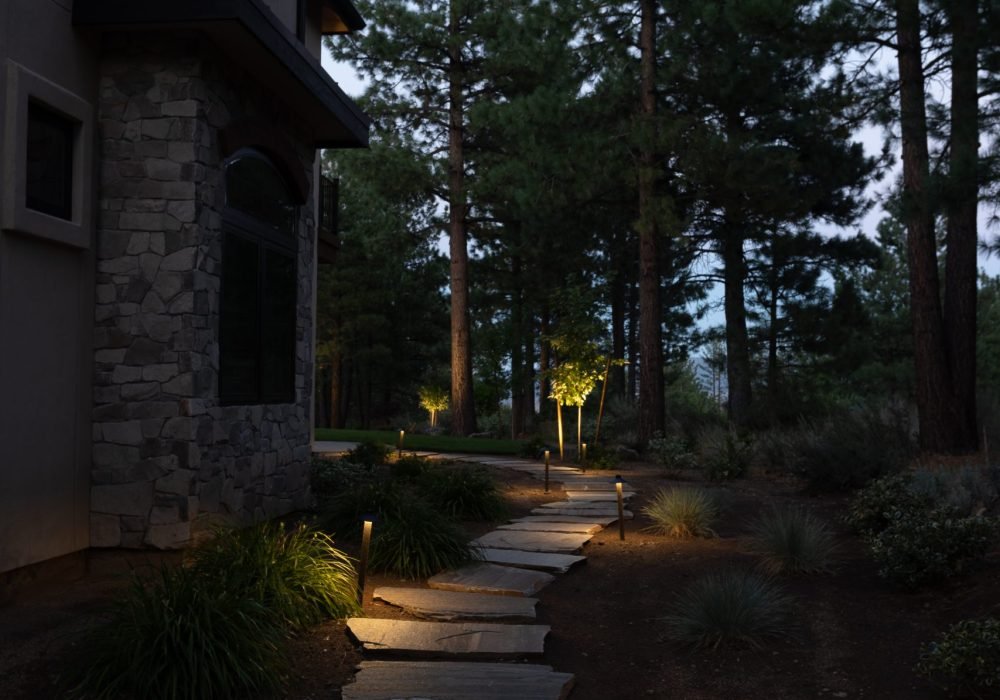 outdoor lighting installation landscaping reno nevada tahoe california