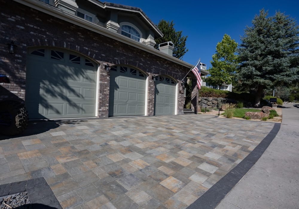 Paver Driveway reno, tahoe,gail willey landscaping.