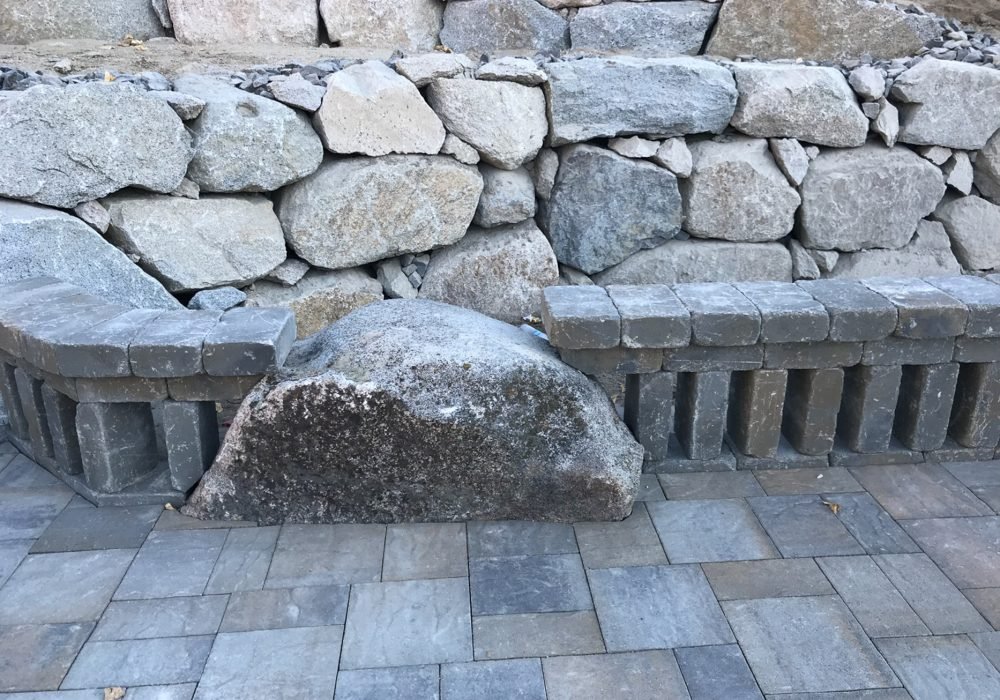 Boulders and rock walls Reno Nevada, Tahoe, California