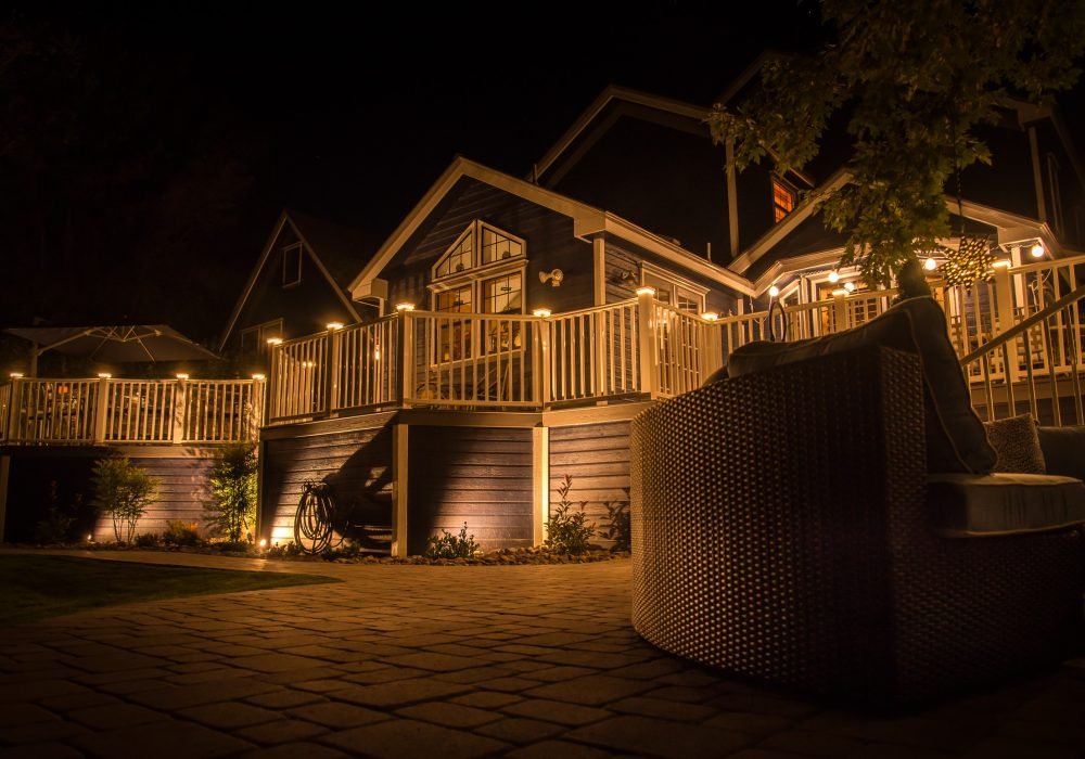 outdoor lighting installation landscaping reno nevada tahoe california