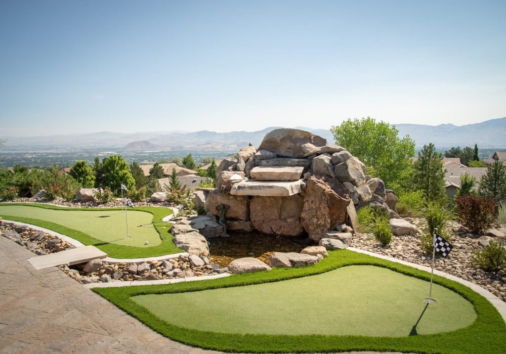 synthetic turf reno nevada tahoe california landscaping installation