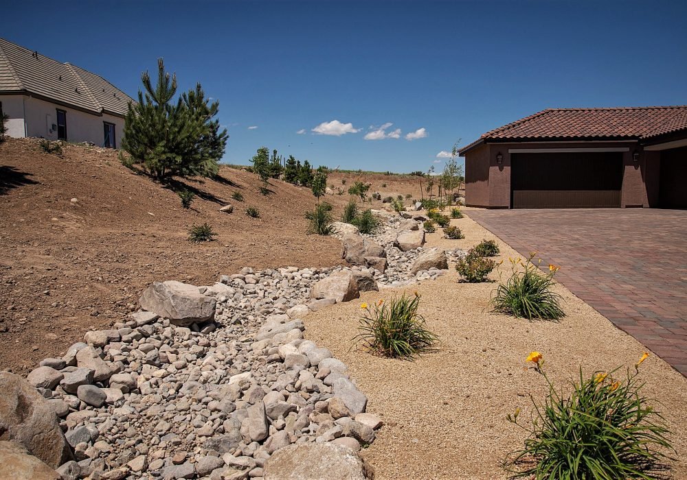 Dry Creek Reno Tahoe xeriscaping Gail Willey Landscaping