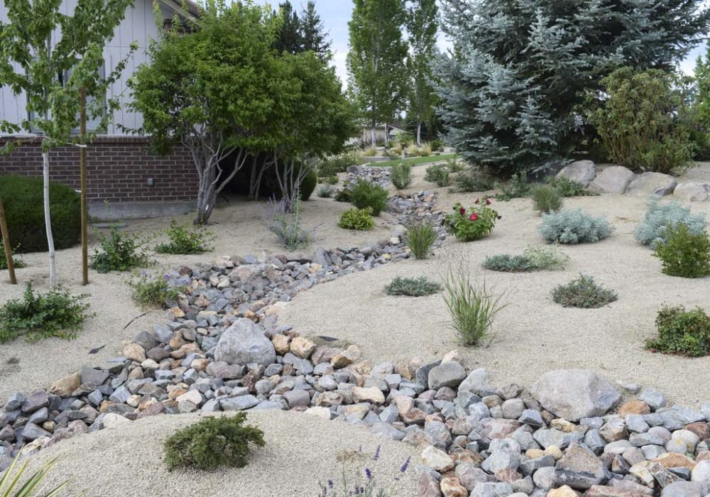Dry Creek Reno Tahoe xeriscaping Gail Willey Landscaping
