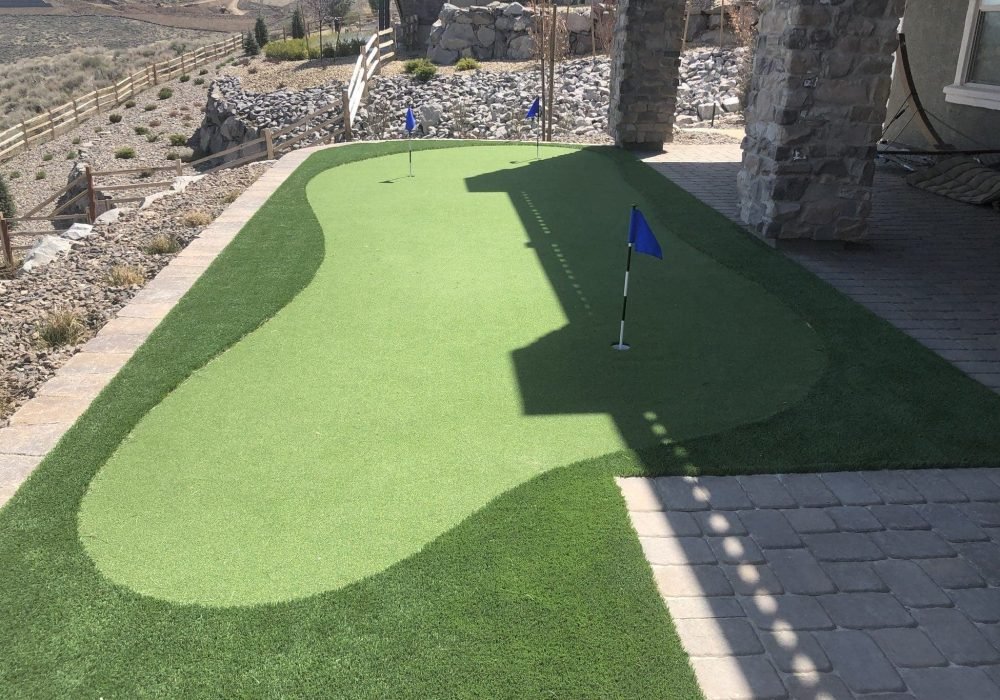 synthetic turf reno nevada tahoe california landscaping installation
