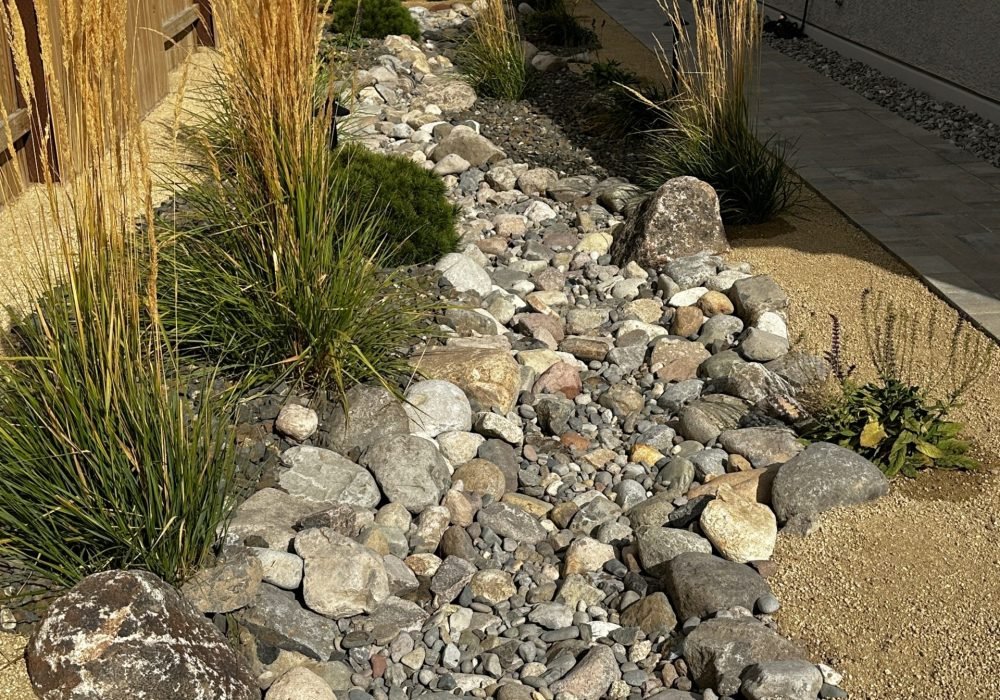 Dry Creek Reno Tahoe xeriscaping Gail Willey Landscaping