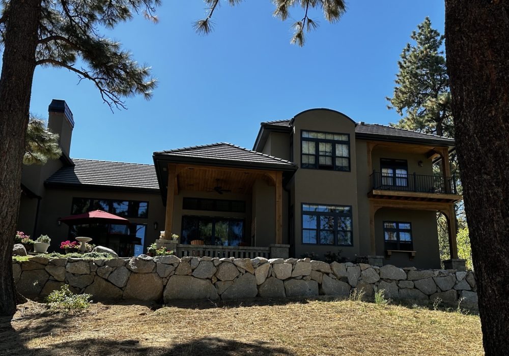 Landscaping rock walls reno nevada tahoe california