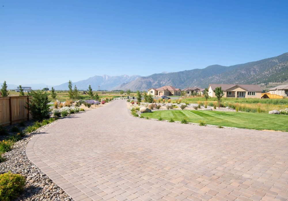 Paver Driveway reno, tahoe,gail willey landscaping.