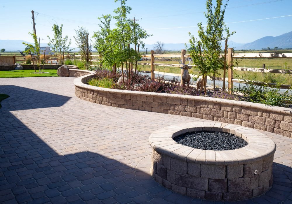 retaining walls pavers reno nevada landscaping tahoe california