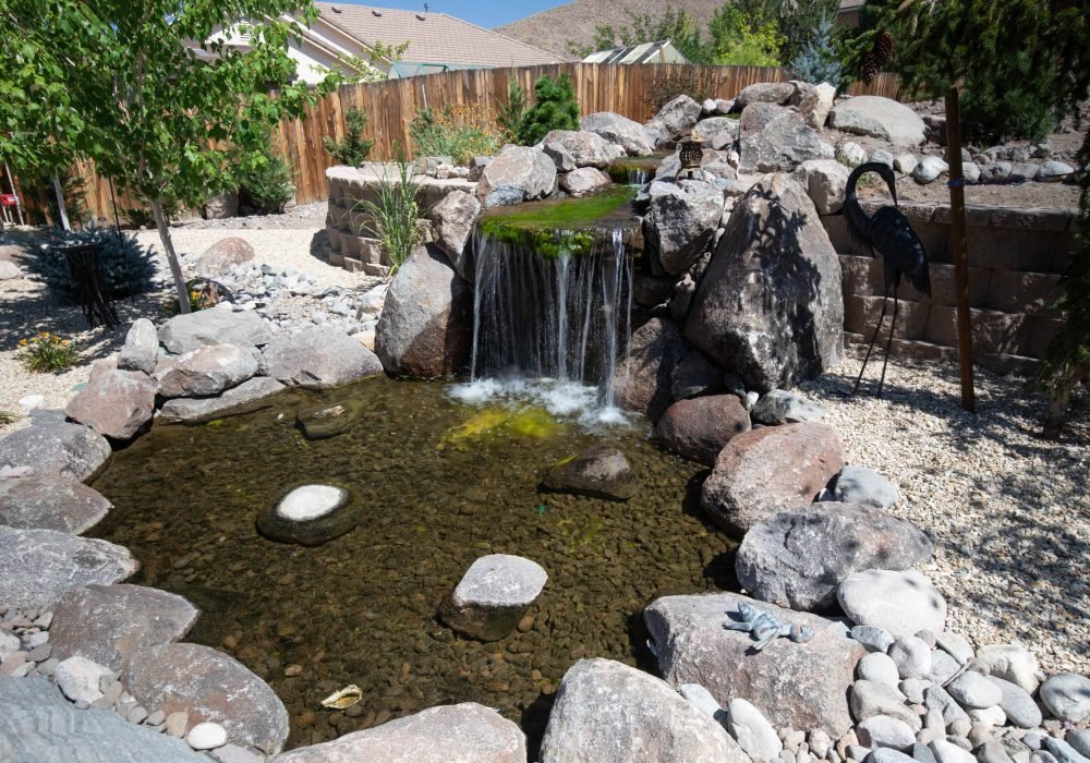 water fountain landscaping reno nevada tahoe California