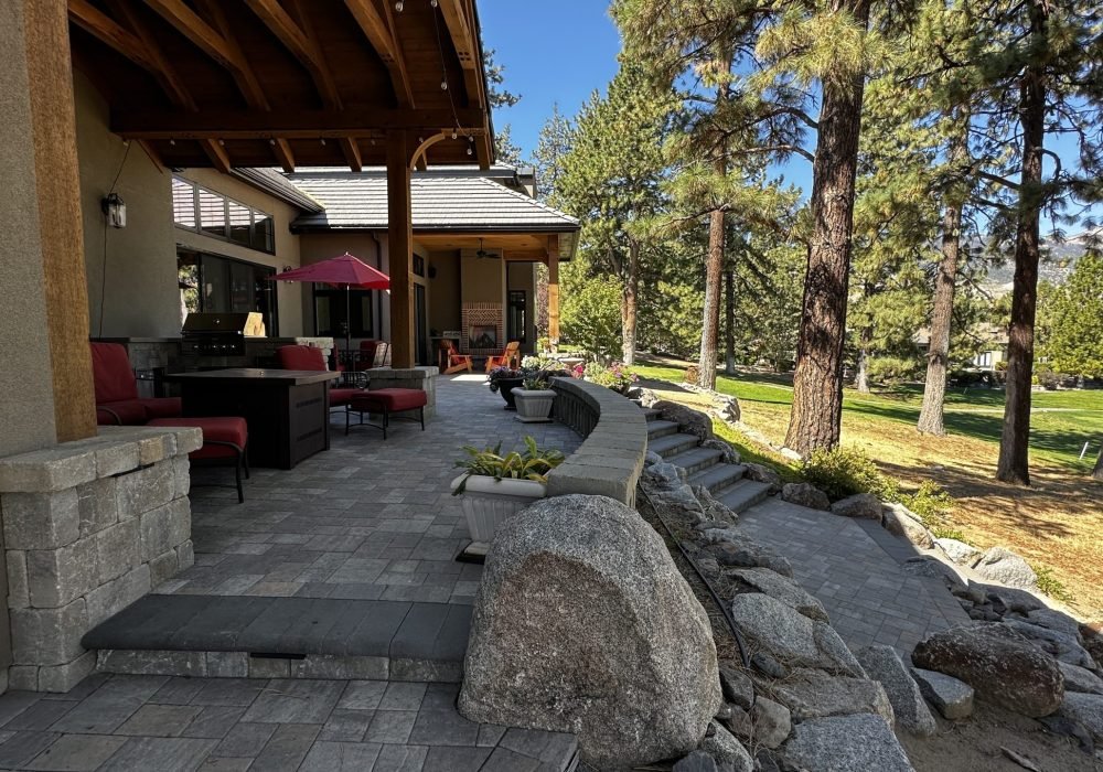Paver Patio,landscape , reno, Tahoe