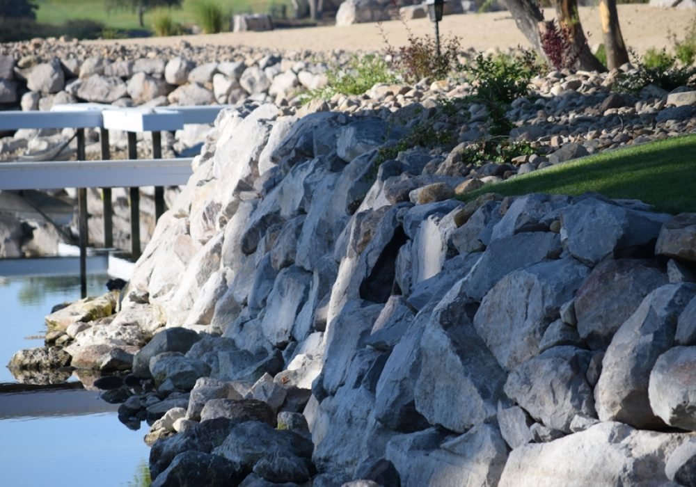 Boulders and rock walls Reno Nevada, Tahoe, California