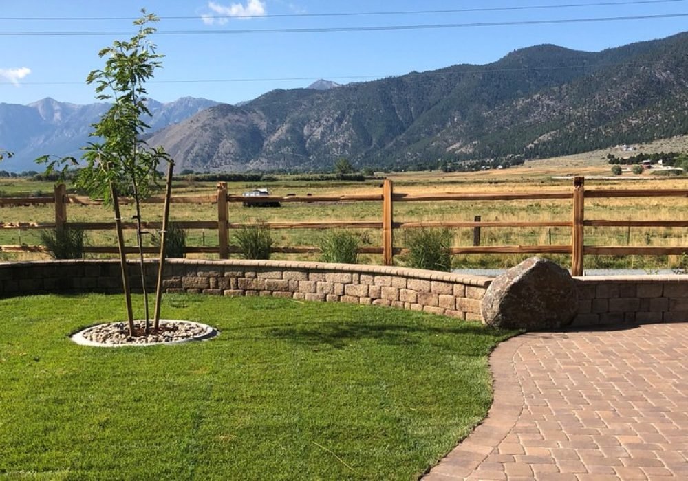 retaining walls pavers reno nevada landscaping tahoe california